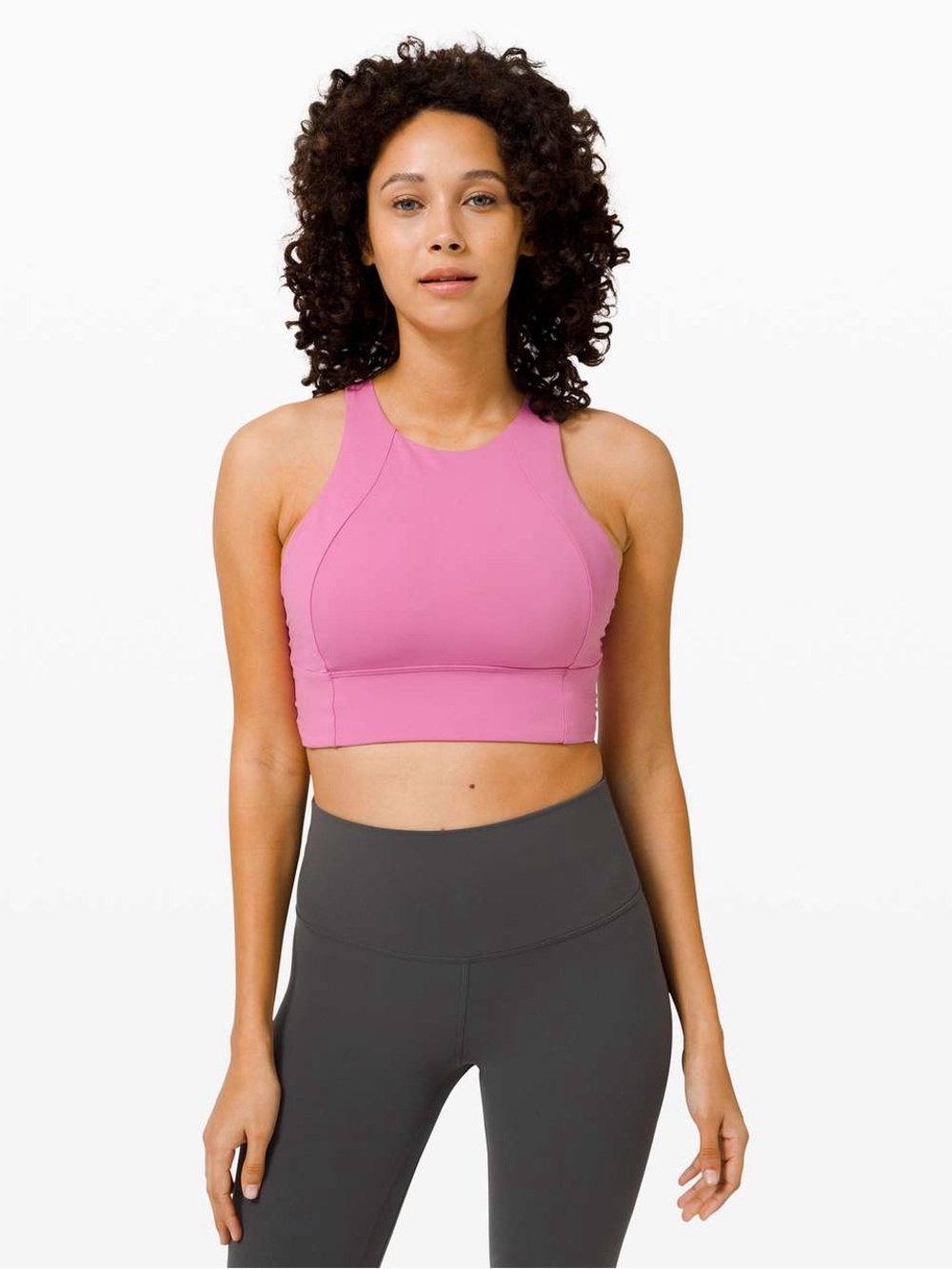 Lululemon Free To Be Serene Bra High Neck Long Line - Picture 2 of 6